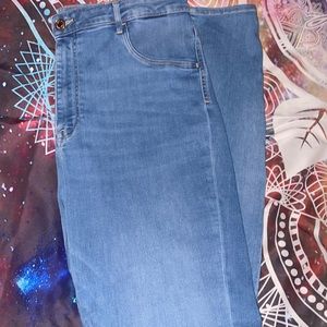 High rise jean jeggings